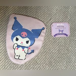 Daiso Sanrio NWT Kuromi Zipper Pouch ❗️FREE if you bundle ❗️| Must Add to Bundle